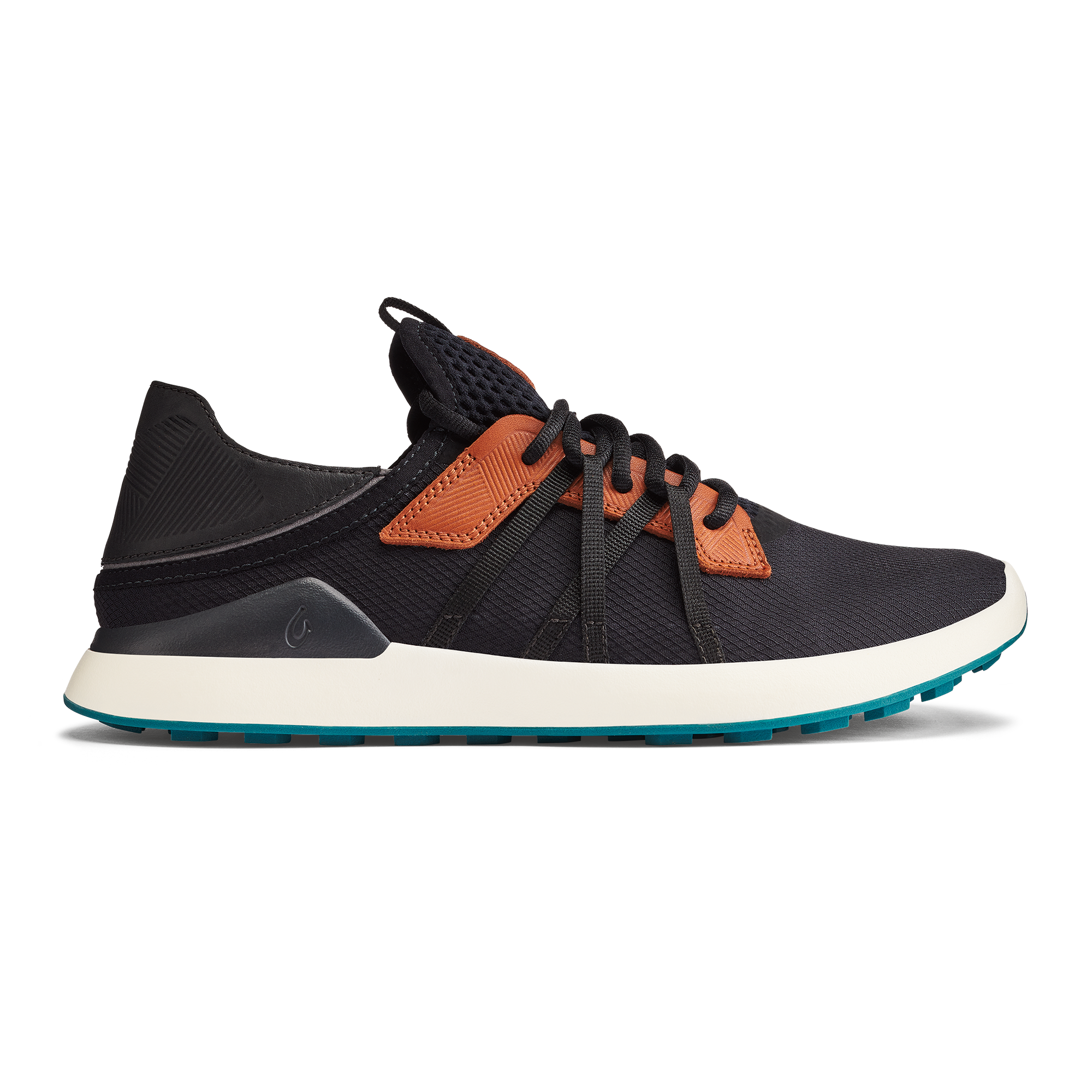 Manele Men's Breathable Golf Shoes - Black / Dark Shadow | OluKai
