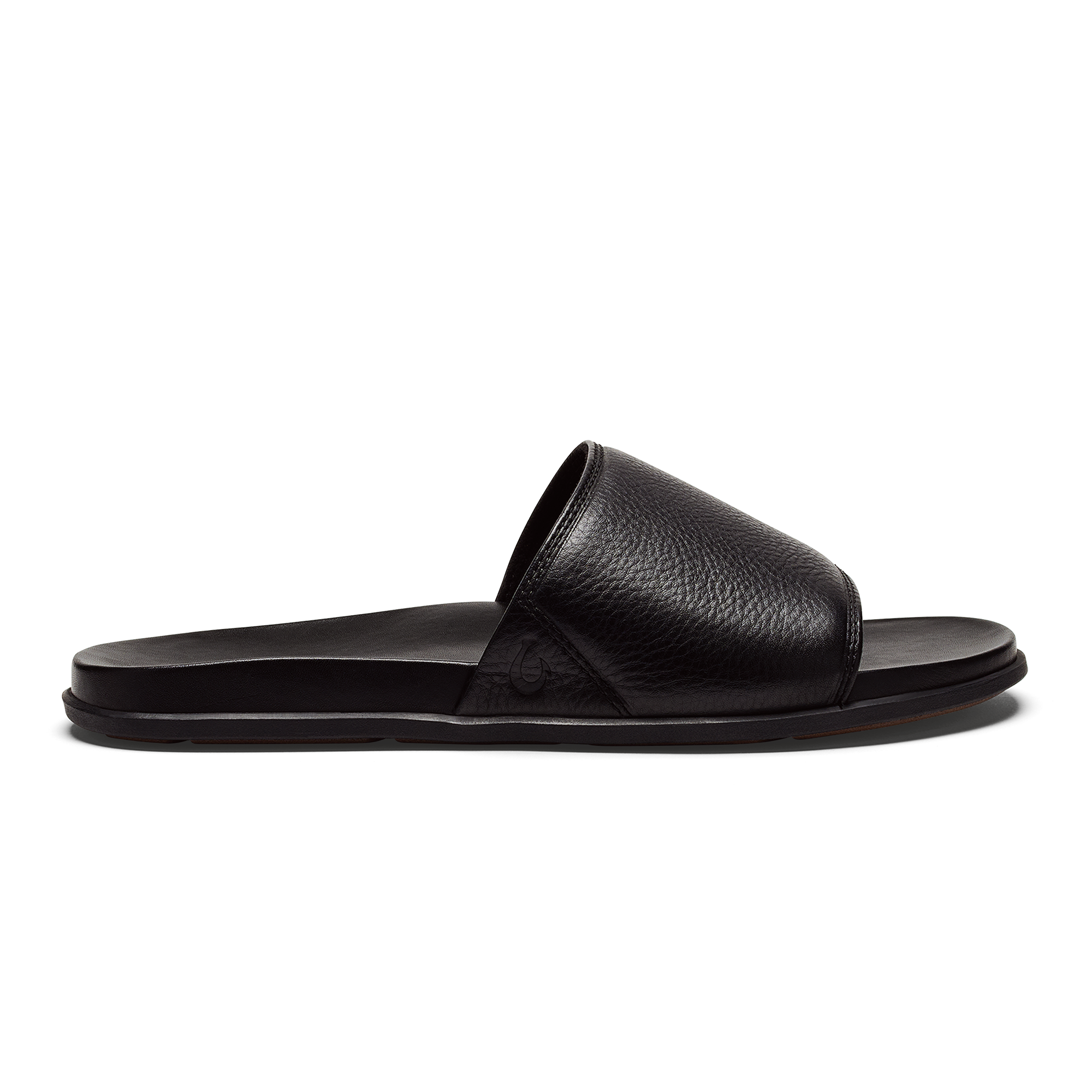 Ōlali Slide Leather Beach Sandals - Black | OluKai – OluKai Canada Ōlali Slide Leather Beach Sandals - Black | OluKai – OluKai Canada