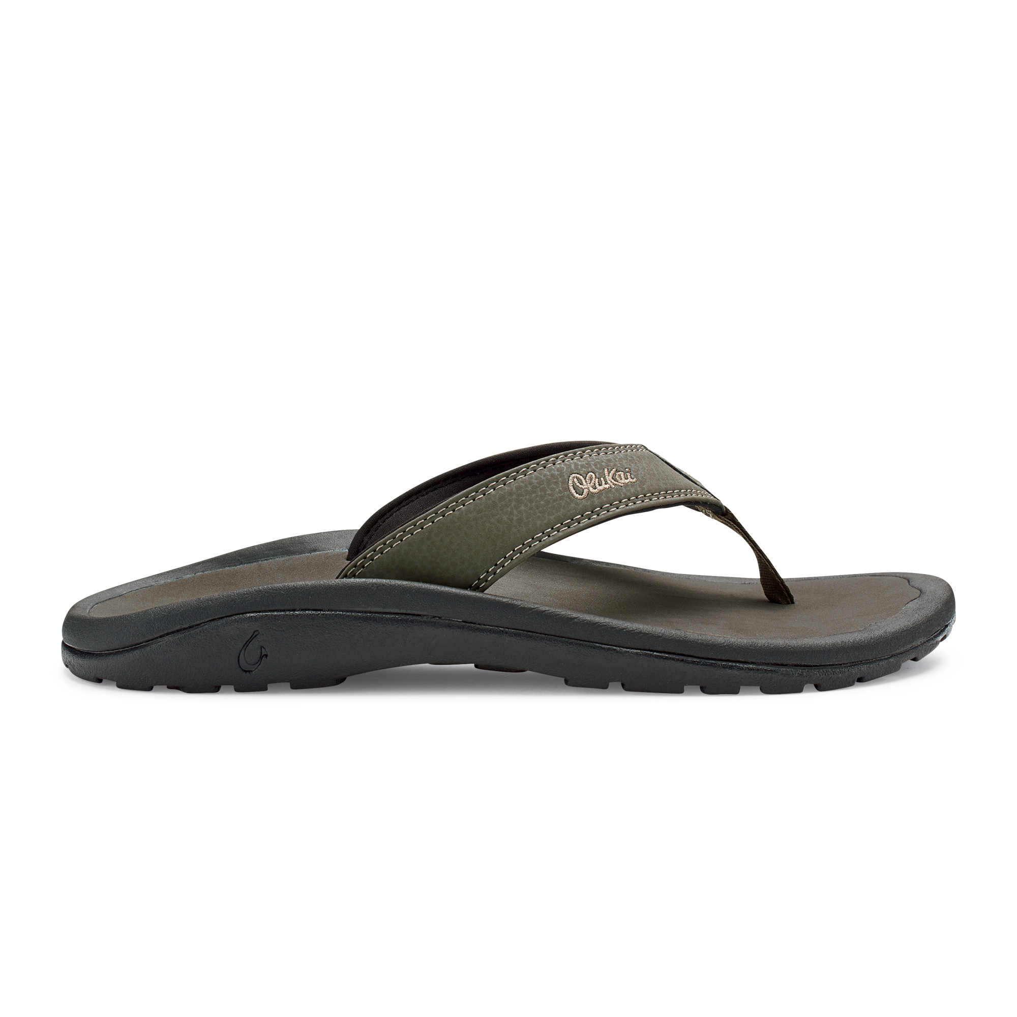 OLUKAI Mens Shoes OHANA Brown Flip Flops Sandals Thongs‎ Size 14 Slip On Olukai Me Ohana Flip Flop - Kunitz Shoes main image 4