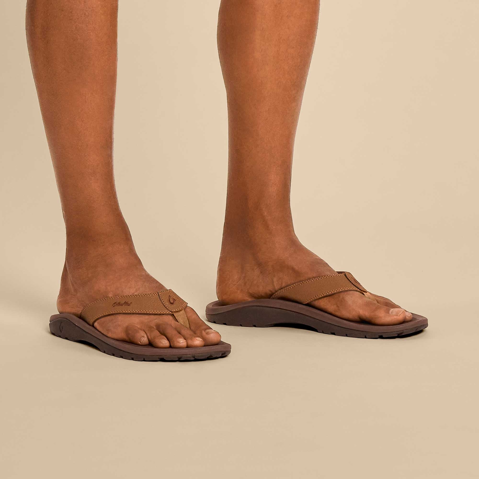  House Flip Flops for Men with Sweaty Feet Fashion Summer Men Flip  Flops Flat Bottom And Non Slip Light Mens (Brown, 8.5)