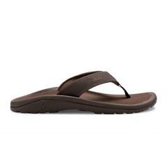 OLUKAI Mens Shoes OHANA Brown Flip Flops Sandals Thongs‎ Size 14 Slip On OLUKAI Mens Shoes‎ OHANA Brown Flip Flops Sandals Thongs  main image 4