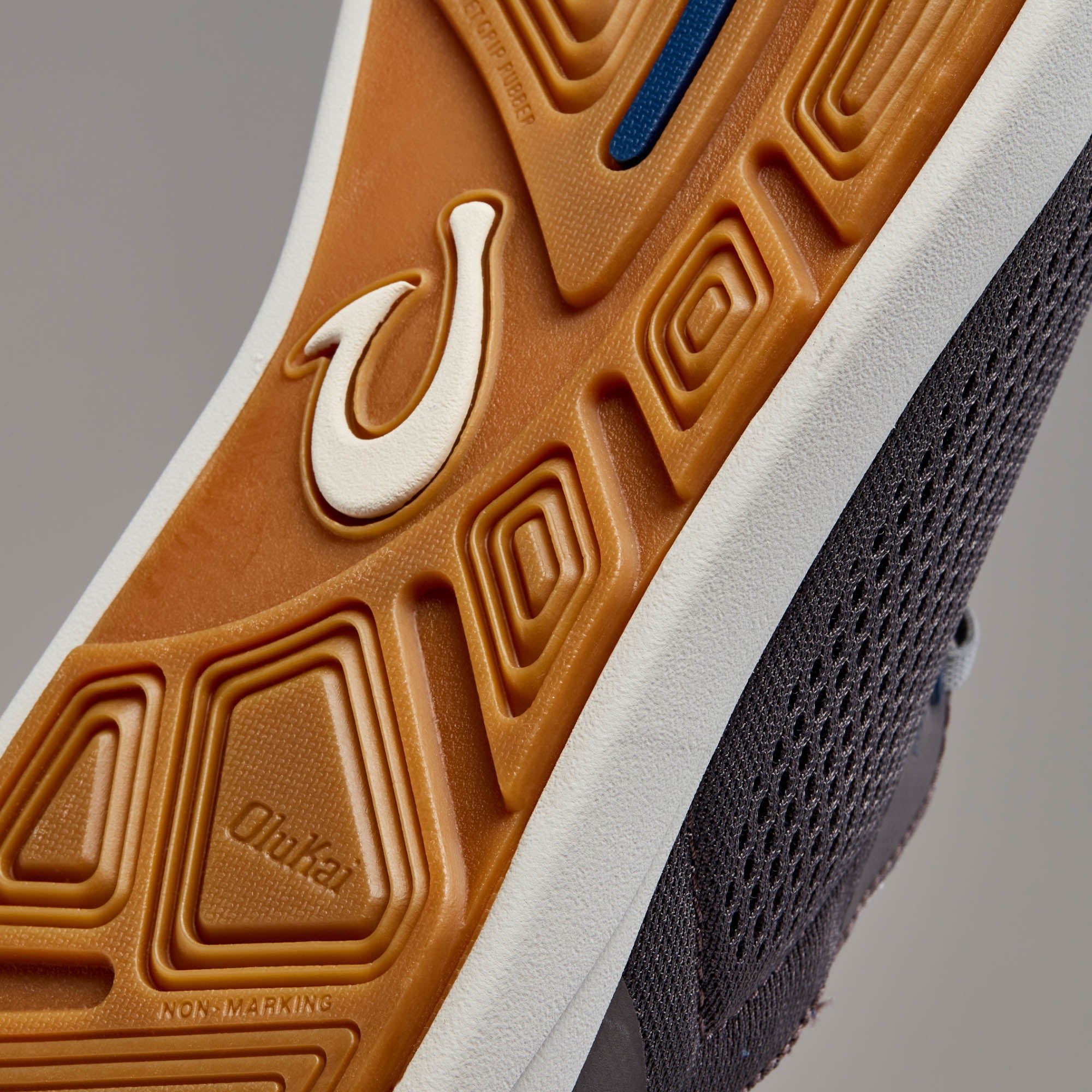 Moku Pae Men's Boat Shoes - Pavement / Vintage Blue | OluKai