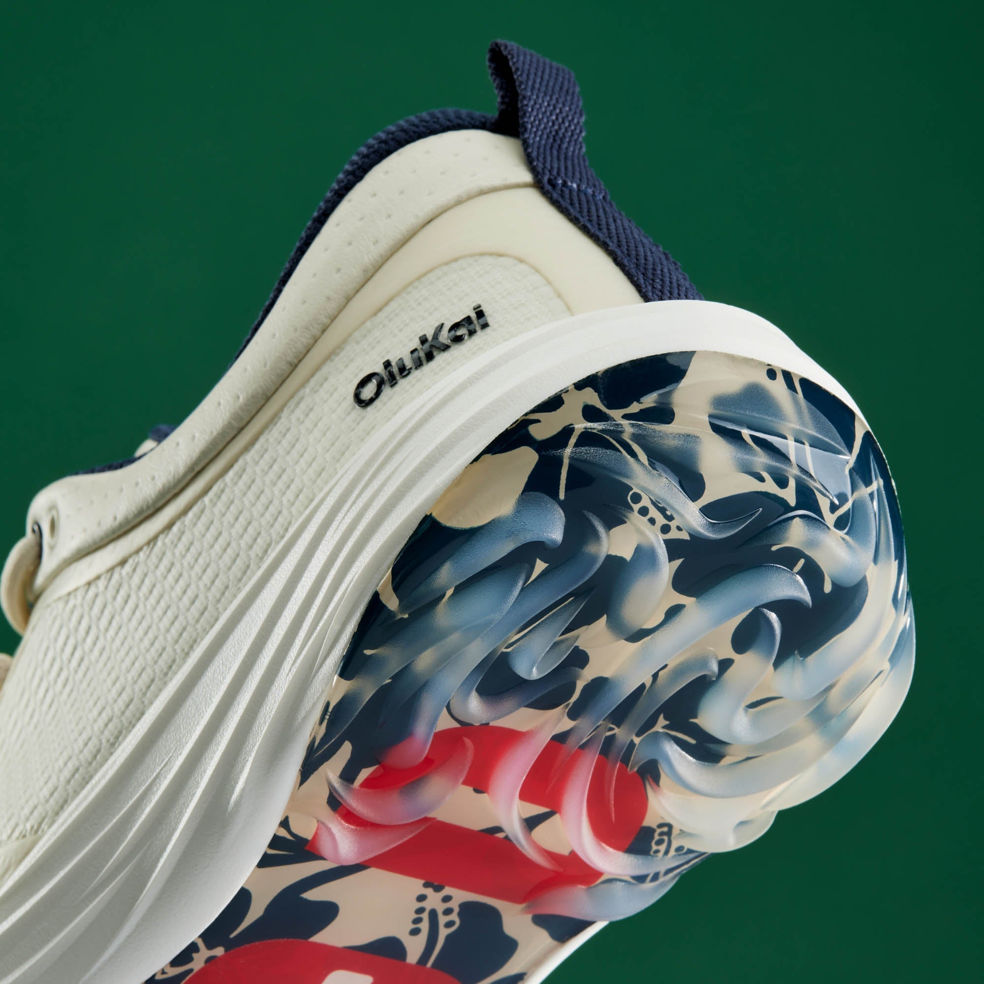 Hau‘ oli Mākena Men's Waterproof Golf Shoes - White Sand | OluKai