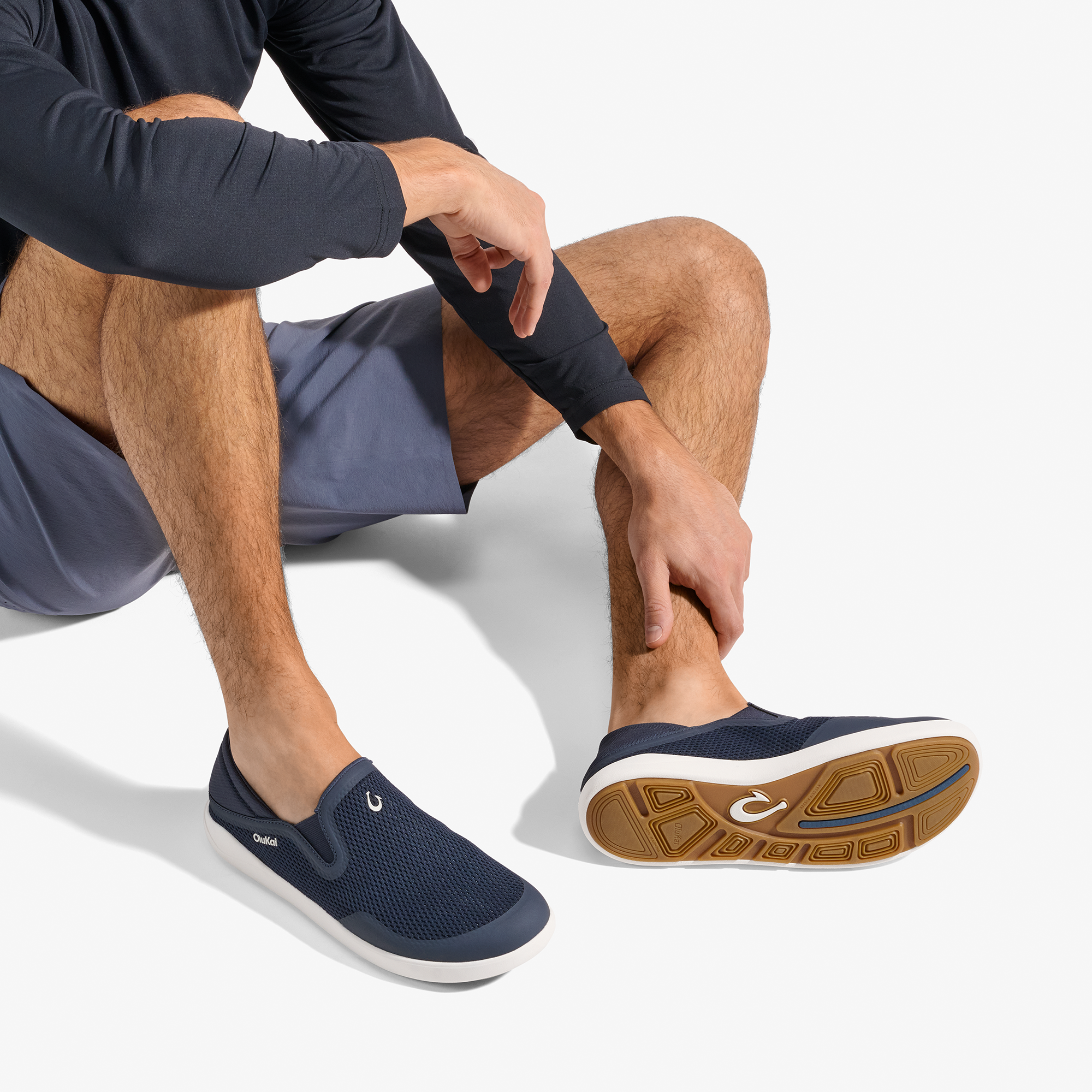 靴 muku Moku Slip-on - Trench Blue | OluKIai – OluKai Canada