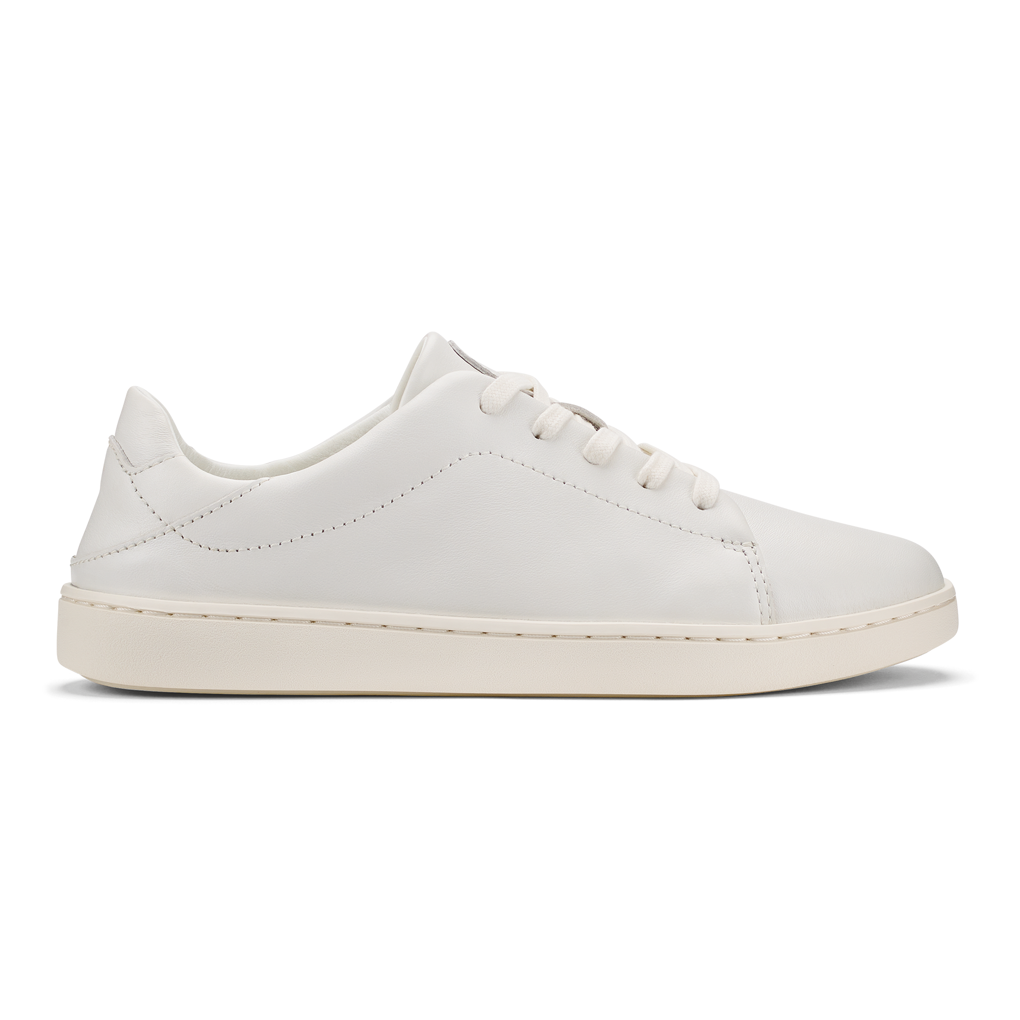 Pehuea Lī ‘Ili Women's Leather Sneakers - Bright White | OluKai ...