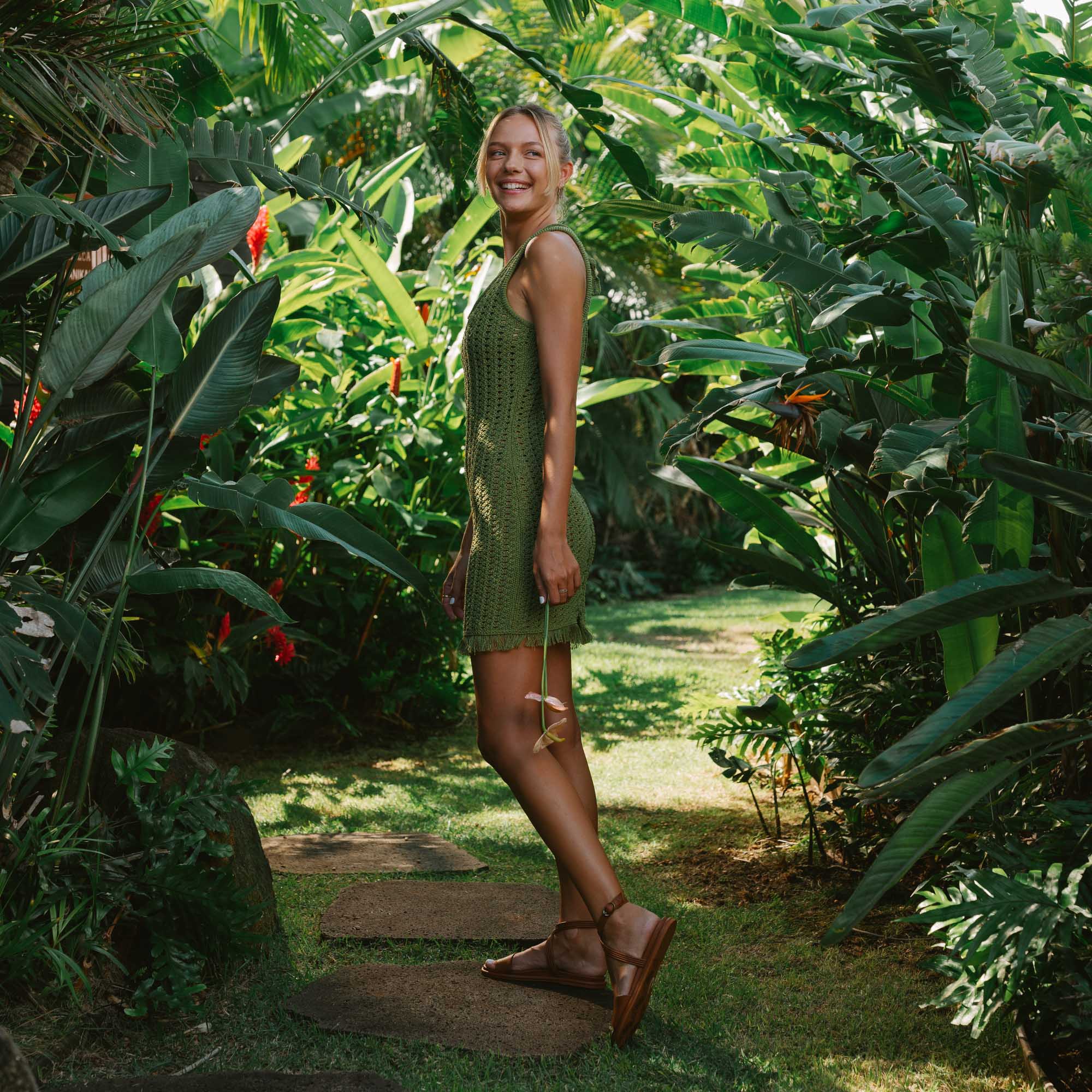ティアレ Tiare Wrap Women's Leather Sandals - Fox | OluKai – OluKai Canada