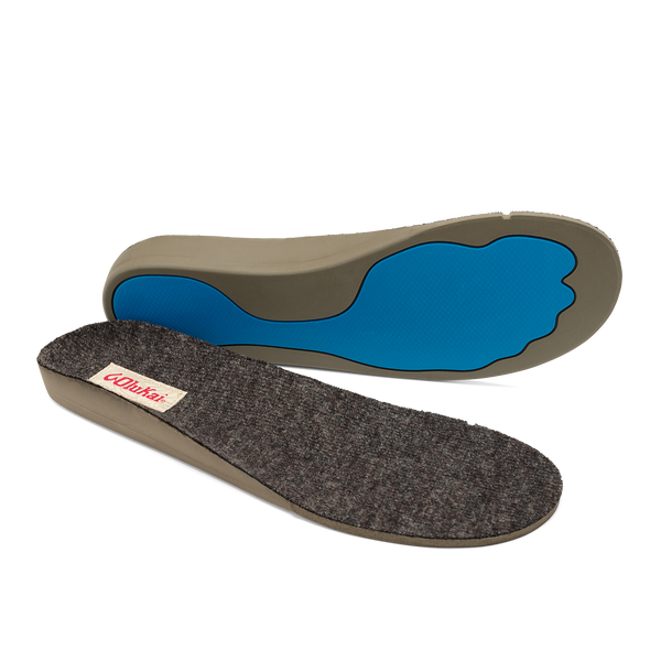 Men s Slipper Insole Dark Grey OluKai OluKai Canada