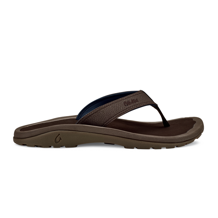 【OHANA】 OluKai 'Ohana - Dark Wood | Men's Beach Sandals – OluKai Canada