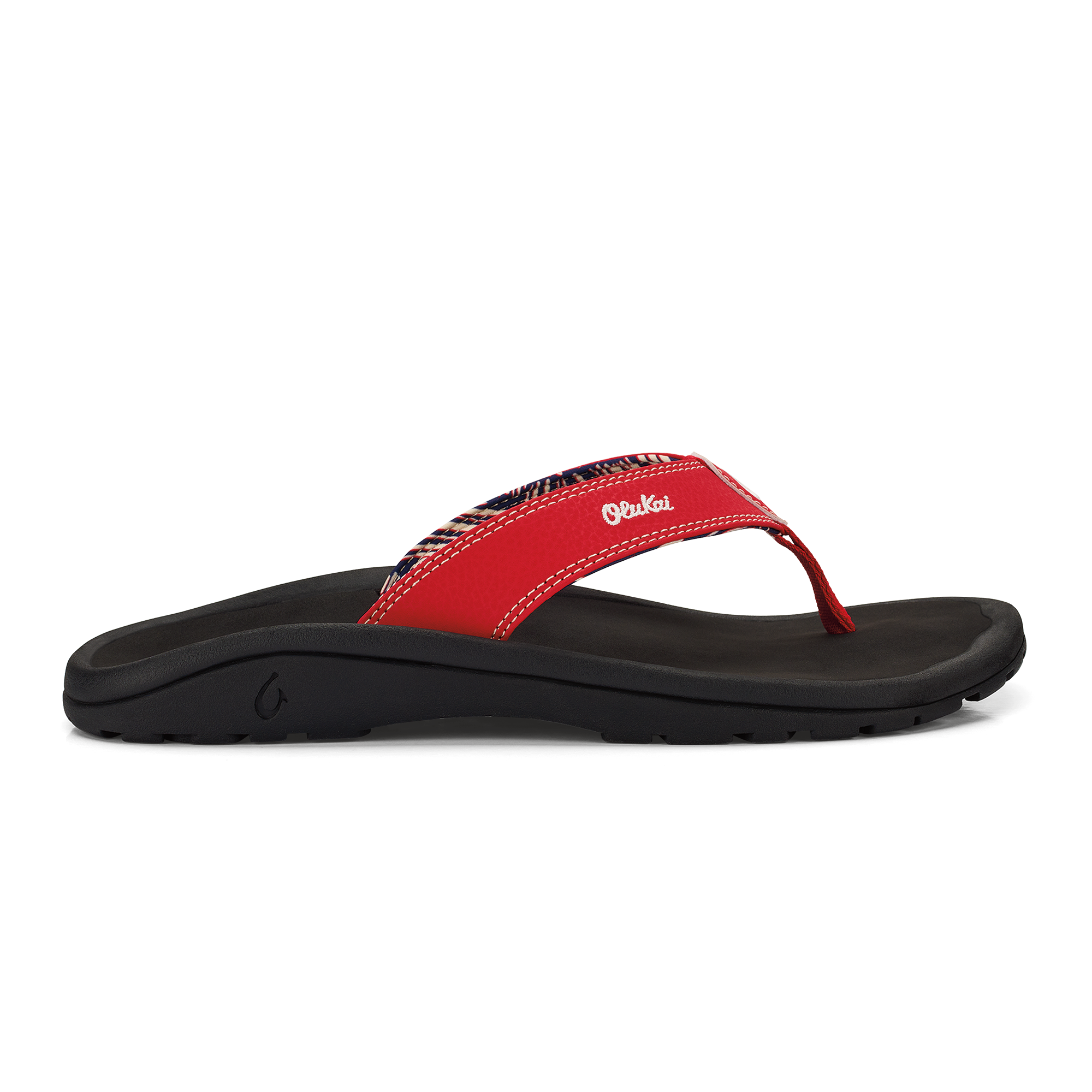 ‘Ohana Men's Beach Sandals - Red Lava / Black | OluKai – OluKai Canada