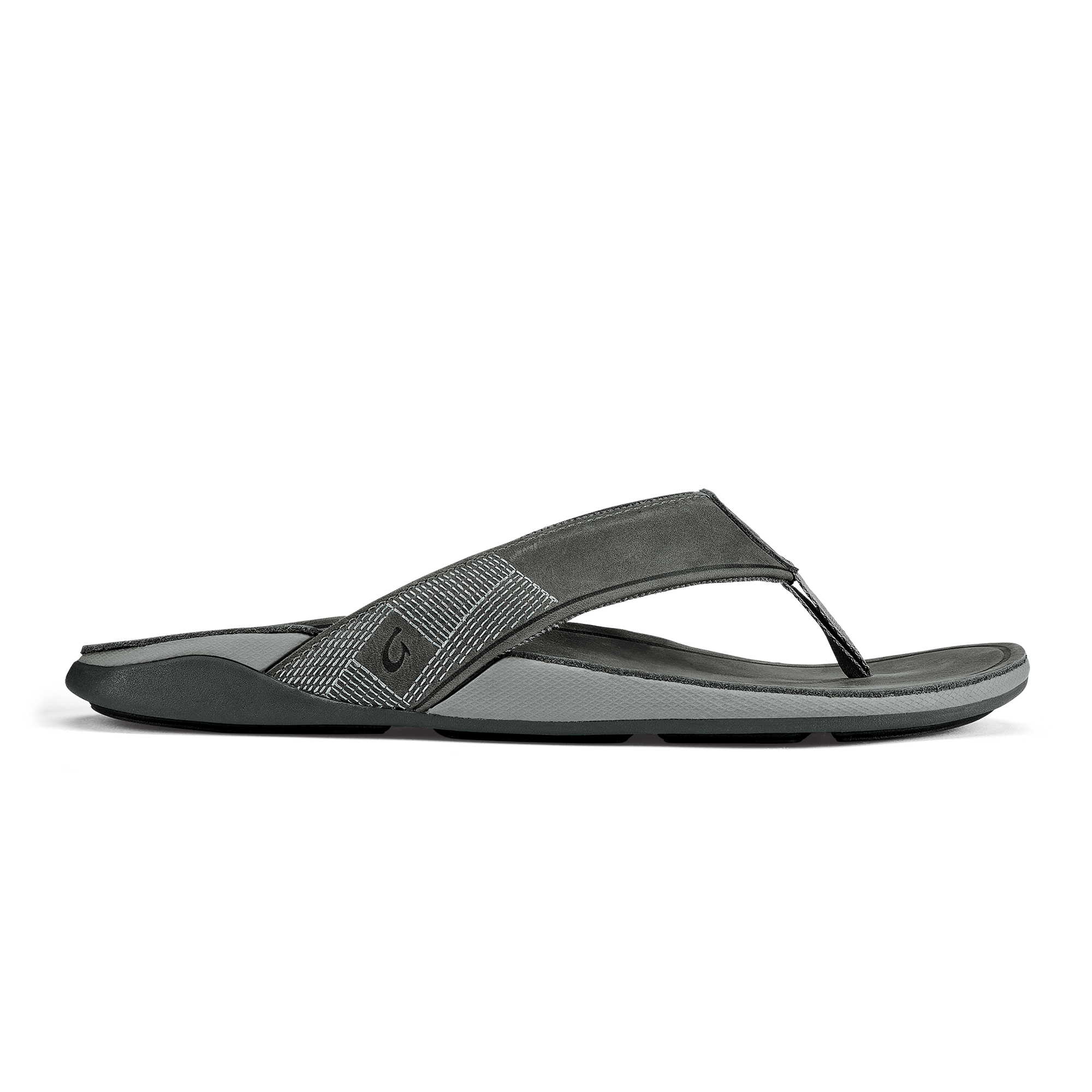 Tuahine Men's Waterproof Leather Beach Sandals - Stone | OluKai ...
