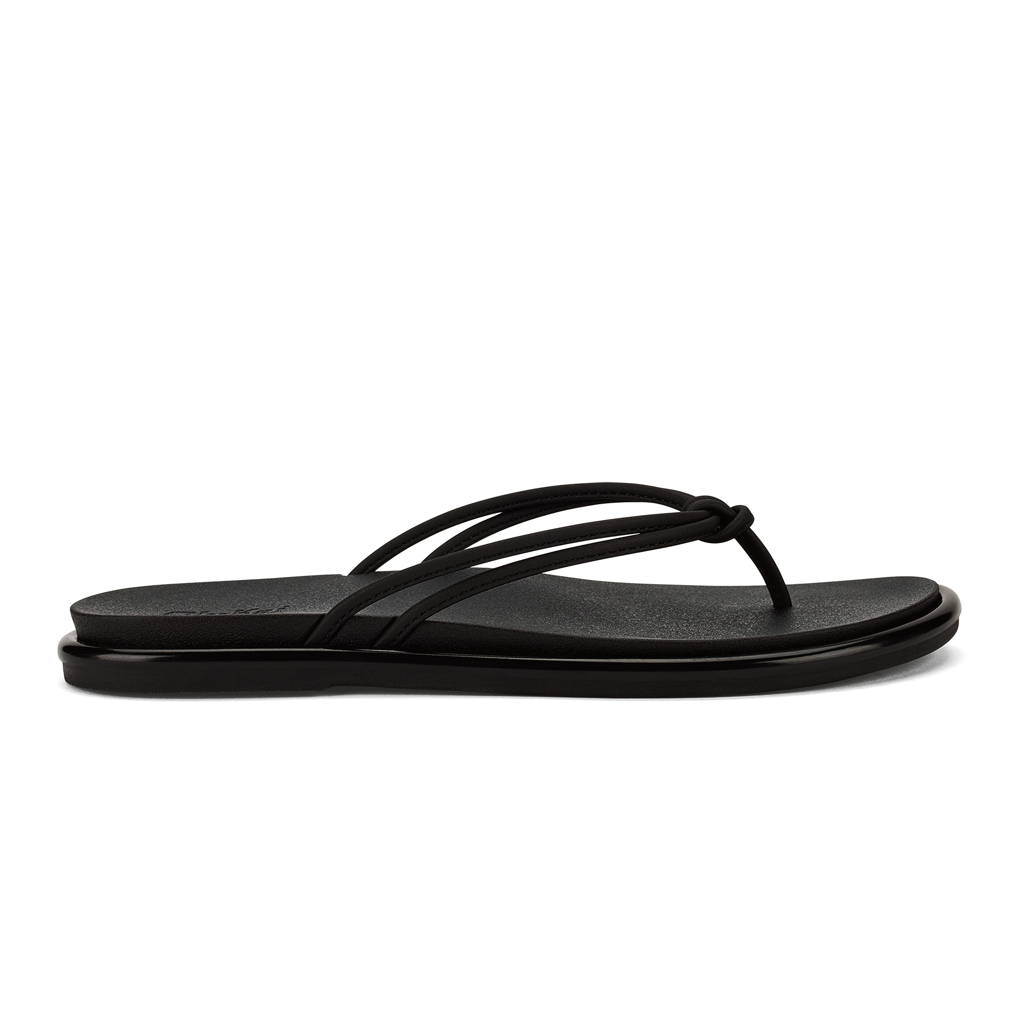  OLUKAI U'i Women's Beach Sandals, Premium Leather Flip-Flop  Slides, Braided Palm Inspired Design, Compression Molded Footbed,  Sahara/Sahara, 6